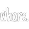 whore