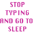 stoptypingsleep