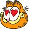 GarfieldLINEemoji_05_inlove