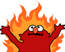 elmo_burn