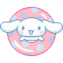 7267cinnamorolldonut