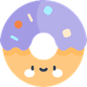 9771kawaiipurpleicingdonut