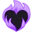 heartpurplefire