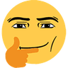 ManFaceThinking
