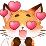 8_fox_HeartEyes