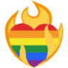 lgbtqiheartonfire