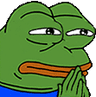 pepethefrogthinking