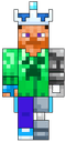 9871minecraftstevefrontpixelart