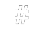 hashtag
