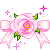 1253pinkrosebow