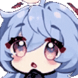 ganyu_headpat