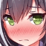 blushing