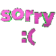 Sorry
