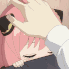 Anya_headpat