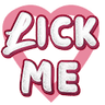 textheart_lickme