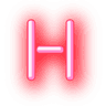 9_letter_red_h