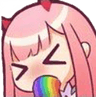 zero_two_rainbow_sick