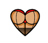 5361bootyheart