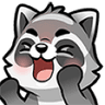raccoon_happy