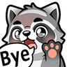 raccoon_bye