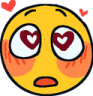 blushing