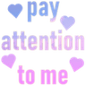 attention