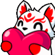 KitsuneLOVEEmote_112x112