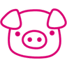 piggydarkpink