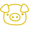 piggydarkyellow