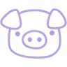 piggypastelpurple