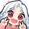 anime_blue_hair_girl_happy