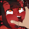 MeruTheSuccubusMouthGrab