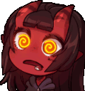 MeruTheSuccubusHypnotizedDrool