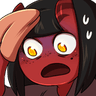 MeruTheSuccubusWipeSweat