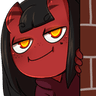 MeruTheSuccubusWallPeek