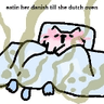 EatingDanishFromDutchOven