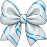 82113whitebluemarblebow