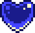 5344bluespinningpixelheart