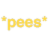 pees