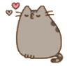 kiss_pusheen