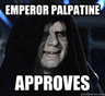approves