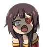MeguminScared