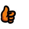 orangethumbsup