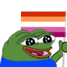 pepelesbianflag