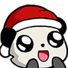 Panda_Santa_Happy