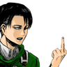 LeviMiddleFinger