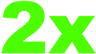 2x