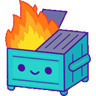dumpsterfirecute