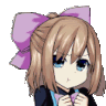 pouting