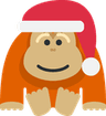 6961orangutansanta